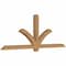 Ekena Millwork Redmond Smooth Timber Gable Bracket, Western Red Cedar, 84"W x 31"H x 3 1/2"D x 3 1/2"F, 9/12 Pitch GBW084X31X0404RED00SWR - alternate 3